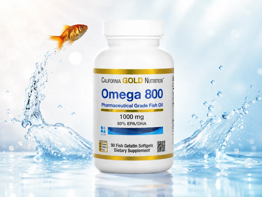 Омега 800 California Gold Nutrition