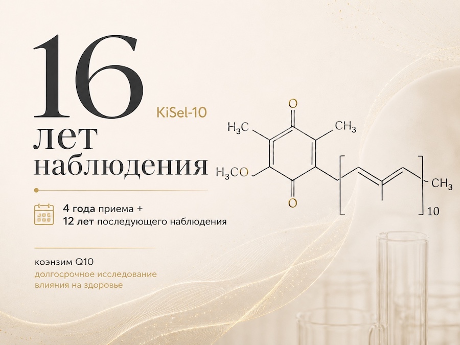 Коэнзим Q10 исследование KiSel