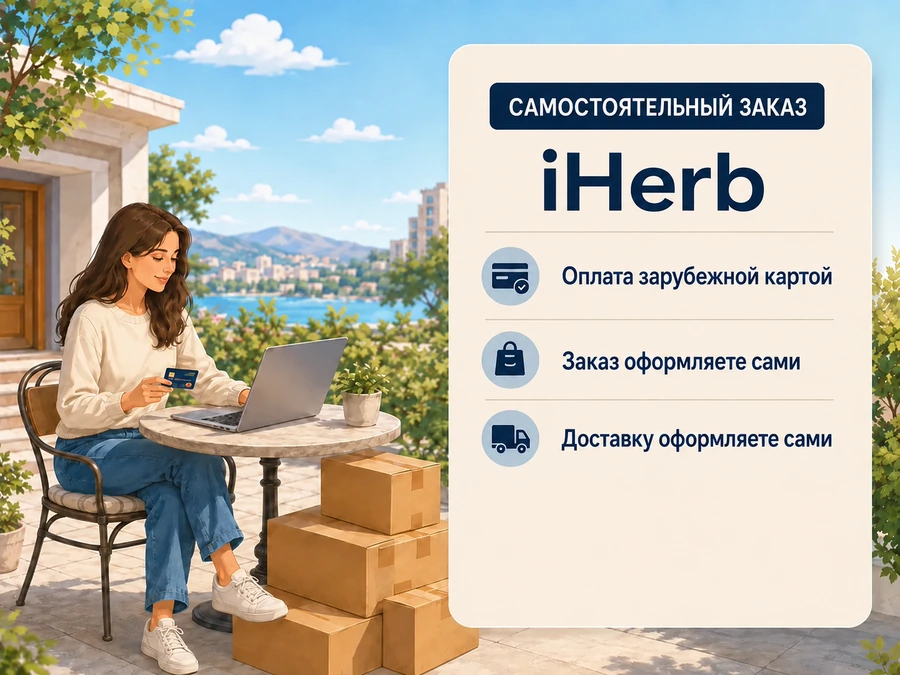 Как заказать с iHerb в Россию – самостоятельный заказ