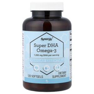Vitacost, Synergy®, Super DHA Omega-3, 120 капсул
