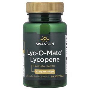 Swanson Vitamins, Lyc-O-Mato®, ликопин, 10 мг, 60 капсул
