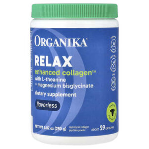 Organika, Enhanced Collagen ™, Relax, 250 г (8,82 унции)
