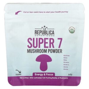LA Republica, Super 7, грибной порошок, 85 г (3 унции)