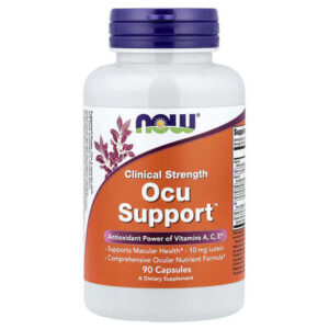 NOW Foods, Clinical Strength Ocu Support™, добавка для поддержки здоровья глаз, 90 капсул