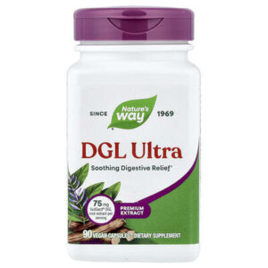 Nature's Way, DGL Ultra, 90 веганских капсул