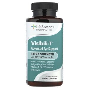 LifeSeasons, Therapeutics, Visibili-T® с формулой AREDS 2, 90 растительных капсул