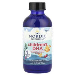 Nordic Naturals, Children's DHA™, ДГК для детей от 1 года, с клубничным вкусом, 119 мл