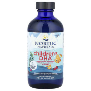 Nordic Naturals, Children's DHA™, ДГК для детей от 1 года, с клубничным вкусом, 237 мл (8 жидк. унций)