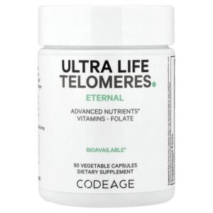 Codeage, Ultra Life Telomeres, 90 растительных капсул