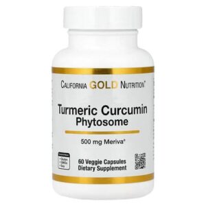 California Gold Nutrition, Curcumin Phytosome Meriva®, 500 мг, 60 капсул