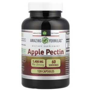 Amazing Nutrition, Яблочный пектин, 120 капсул