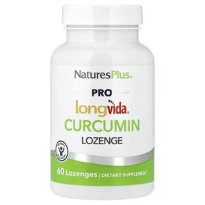 NaturesPlus, PRO longvìda® леденцы с куркумином, 60 пастилок