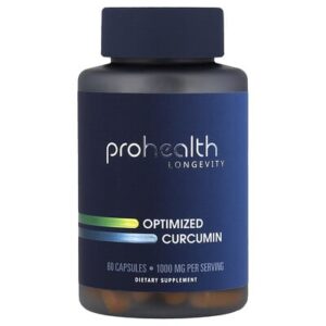 ProHealth Longevity, Оптимизированный куркумин, 60 капсул