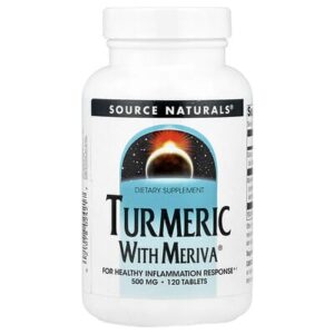 Source Naturals, куркума с Meriva®, 120 таблеток